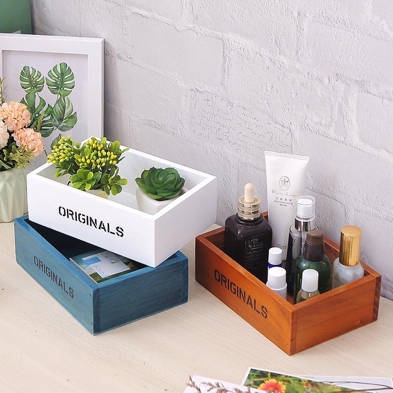 Phụ Kiện Tiểu Cảnh Hộp gỗ đa năng original cho tiểu cảnh, son môi, chìa khóa mini (BS-2)