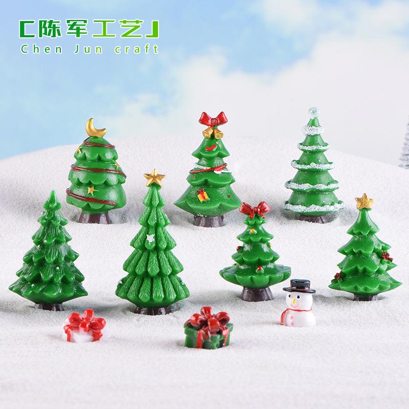 Phụ Kiện Tiểu Cảnh Phụ kiện cây thông Noel, nhiều kích thước cho tiểu cảnh (ZC-75)
