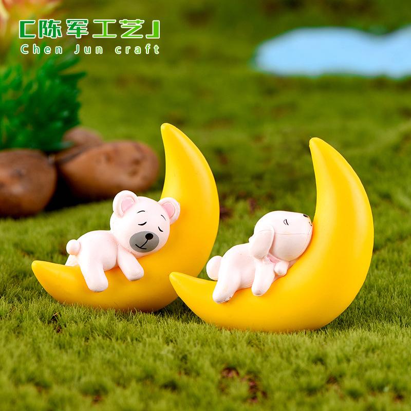 Phụ Kiện Tiểu Cảnh Tiểu cảnh móc khóa động vật, phụ kiện trang trí cây cảnh (ZC-347)