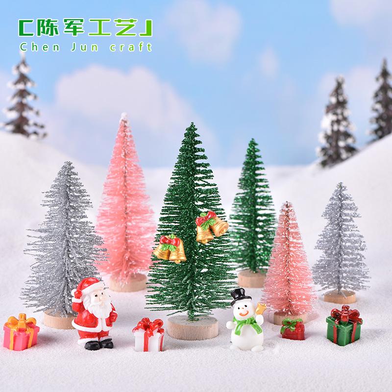 Phụ Kiện Tiểu Cảnh Tiểu cảnh cây thông Noel, trang trí tiểu cảnh và sa bàn (ZC-426)