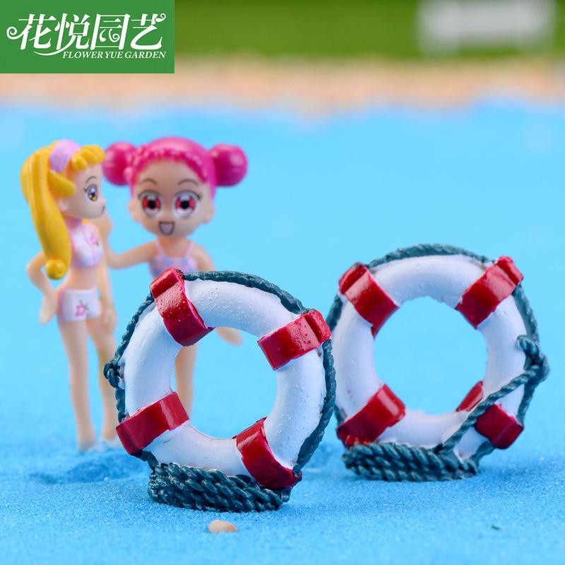 Phụ Kiện Tiểu Cảnh Tiểu cảnh quà tặng bơi lội phong cách Địa Trung Hải mini (ZC-1302)