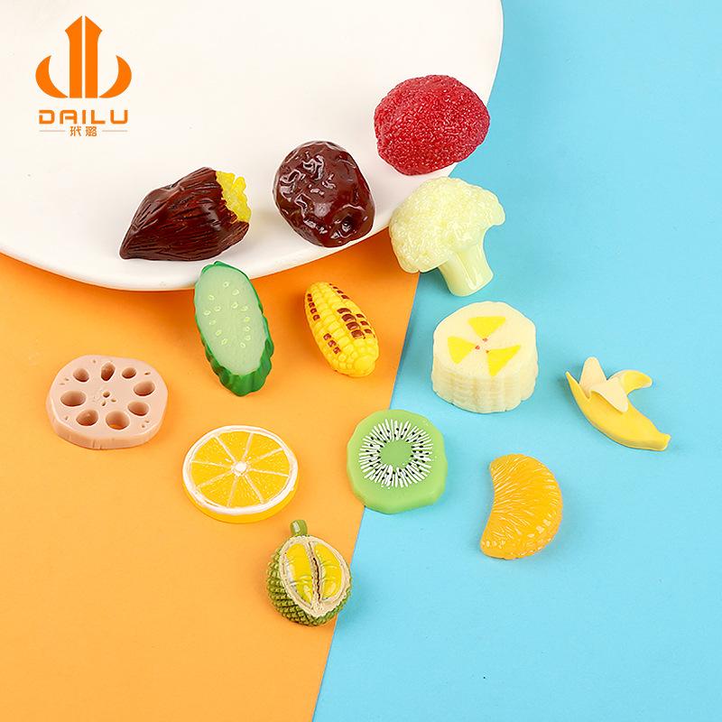 Charm LaBuBu Charm trái cây phát sáng DIY trang trí điện thoại (FF-334)