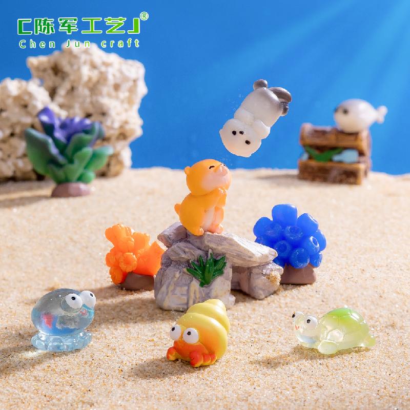 Phụ Kiện Tiểu Cảnh Tiểu cảnh cá hề và san hô, phụ kiện trang trí bể cá mini (ZC-592)