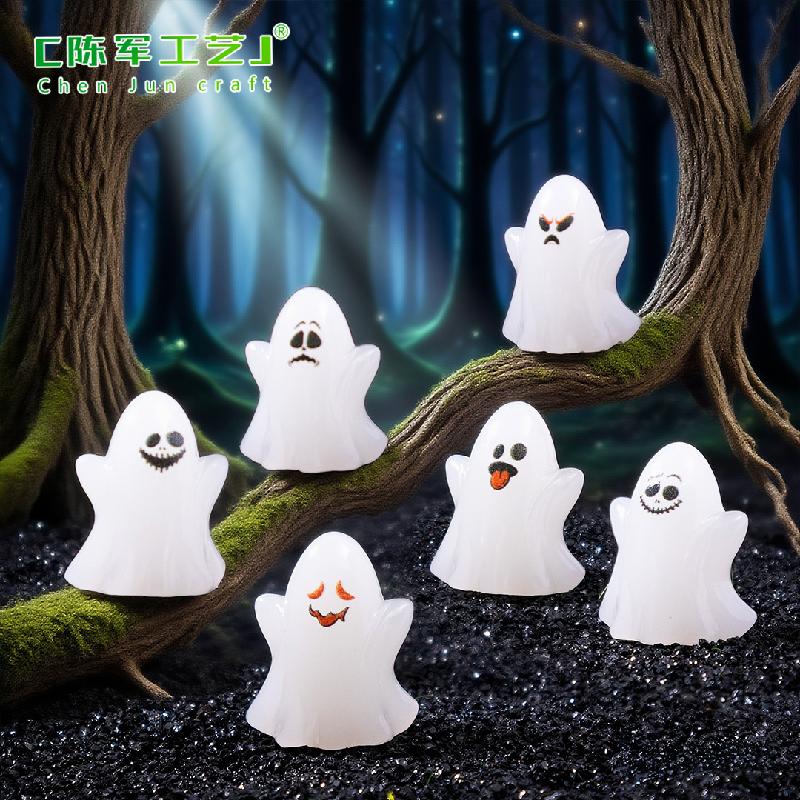 Phụ Kiện Tiểu Cảnh Tiểu cảnh ma Halloween DIY, phụ kiện tiểu cảnh mini resin garden micro đáng yêu cute (ZC-1405)
