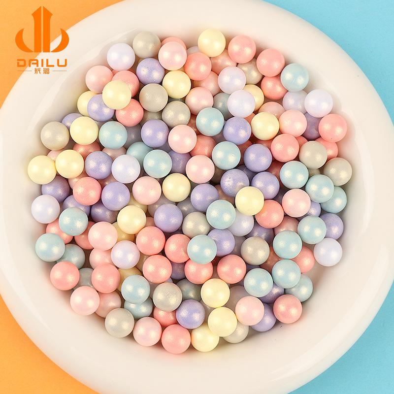 Charm LaBuBu 10mm树脂配件马卡龙色珠子 球球diy奶油胶手机壳饰品树脂配件