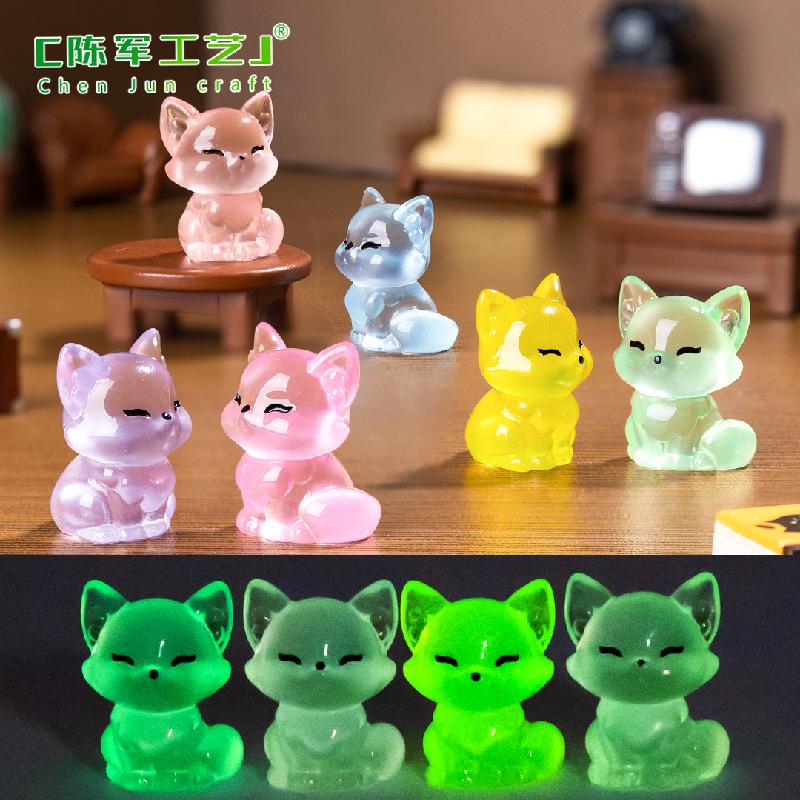 Phụ Kiện Tiểu Cảnh Tiểu cảnh cáo phát sáng, túi bất ngờ DIY, phụ kiện resin tiểu cảnh bàn mini dễ thương (ZC-294)