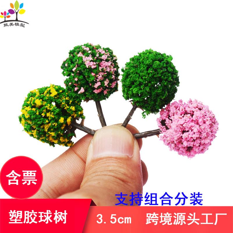 Phụ Kiện Mô Hình Cây Tán Tròn Mô Hình Mini Thành Phẩm (MH-180)