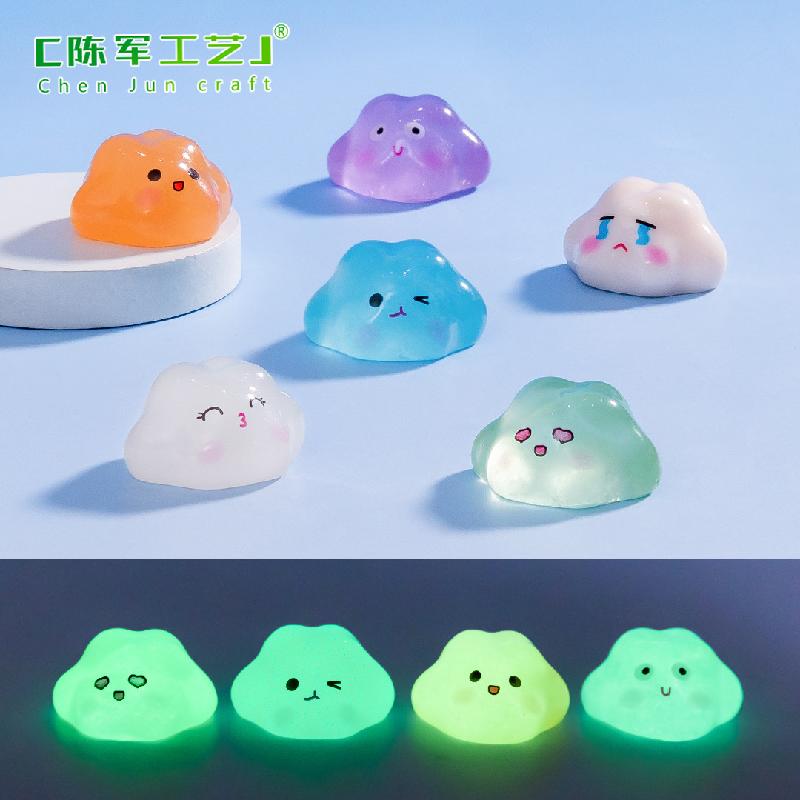 Phụ Kiện Tiểu Cảnh Đám mây phát sáng tiểu cảnh DIY trang trí xe và bàn (ZC-769)