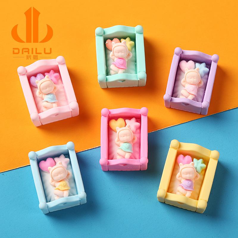 Charm LaBuBu Charm nôi DIY trang trí vỏ điện thoại (FF-443)