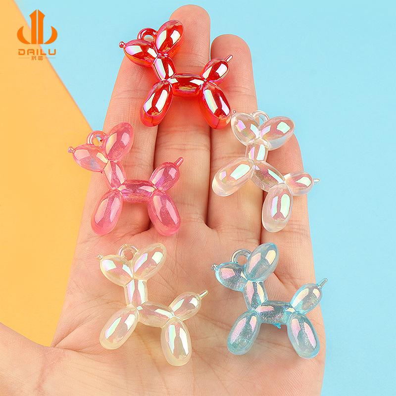 Charm LaBuBu Charm bóng chó acrylic DIY trang trí xe hơi (FF-223)