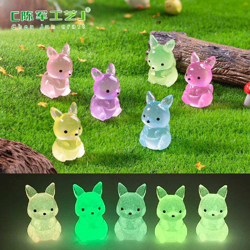 Phụ Kiện Tiểu Cảnh Tiểu cảnh kangaroo phát sáng DIY, phụ kiện tiểu cảnh mini treo bàn garden cute (ZC-1107)