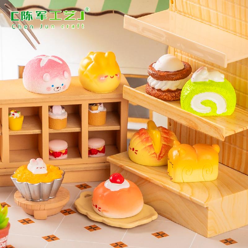 Phụ Kiện Tiểu Cảnh Tiểu cảnh đồ ăn và bánh ngọt, phụ kiện trang trí mini DIY (ZC-499)