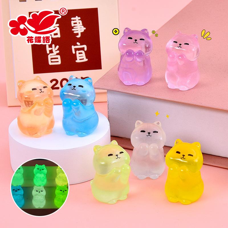 Phụ Kiện Nhỏ Xinh Mèo cười phát sáng (NX-437)