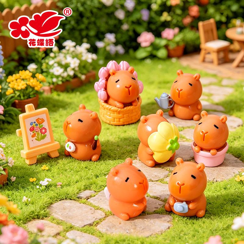 Phụ Kiện Nhỏ Xinh Capybara tiểu cảnh mini (NX-171)