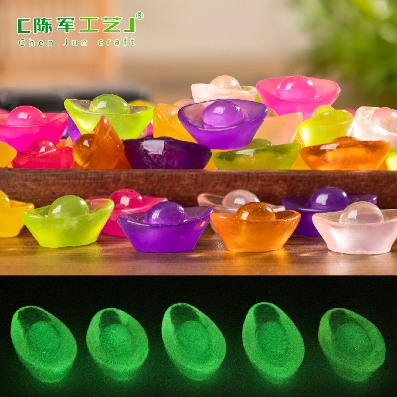 Phụ Kiện Tiểu Cảnh Tiểu cảnh đồng tiền vàng phát sáng, năm mới DIY, phụ kiện bàn tiểu cảnh mini (ZC-691)