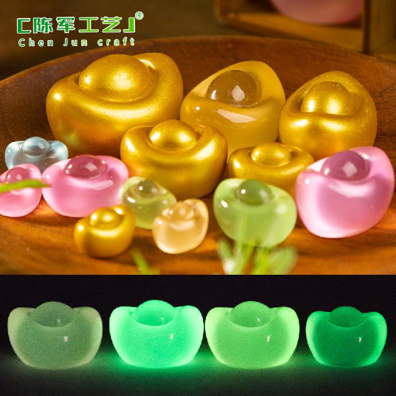 Phụ Kiện Tiểu Cảnh Tiểu cảnh vàng phát sáng, DIY, phụ kiện bàn tiểu cảnh mini đáng yêu (ZC-344)