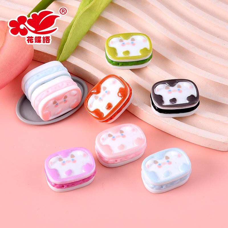Phụ Kiện Nhỏ Xinh Bánh kem nhân resin mini, phụ kiện DIY, kem giả (NX-615)