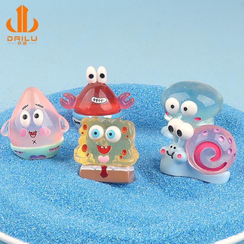 Charm LaBuBu Charm động vật biển DIY phát sáng vỏ điện thoại (FF-305)