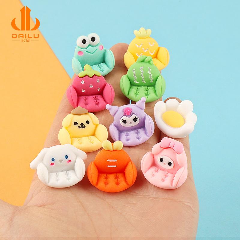 Charm LaBuBu Charm sofa trái cây DIY trang trí vỏ điện thoại (FF-304)