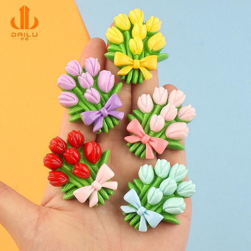 Charm LaBuBu Charm bó hoa DIY trang trí điện thoại (FF-493)