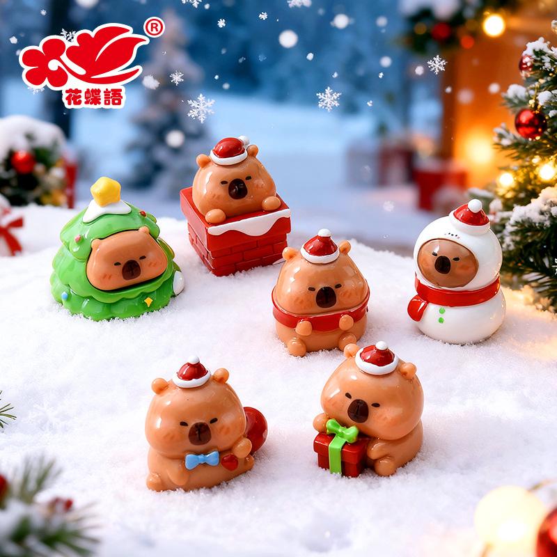 Phụ Kiện Nhỏ Xinh Capybara Giáng Sinh (NX-326)