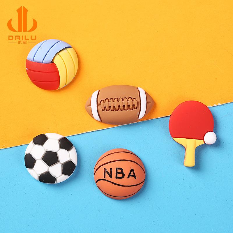 Charm LaBuBu Charm bóng thể thao DIY trang trí vỏ điện thoại (FF-499)