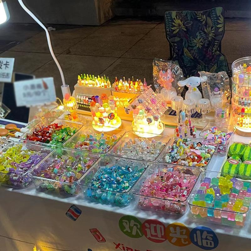 Charm LaBuBu Charm lâu đài phát sáng DIY trang trí xe hơi (FF-184)