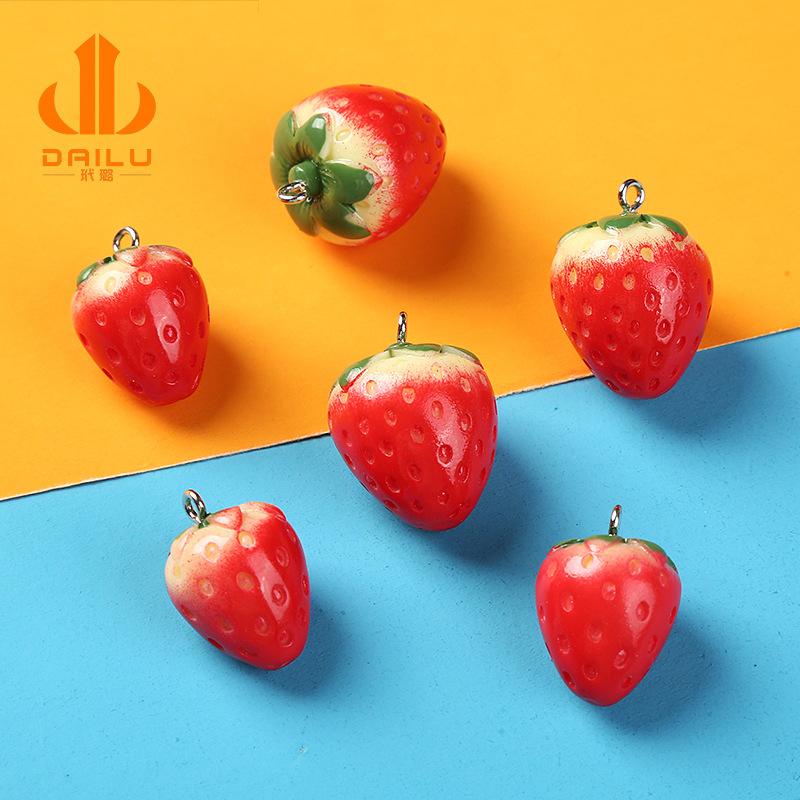 Charm LaBuBu Charm hoa màu DIY trang trí dây chuyền (FF-381)