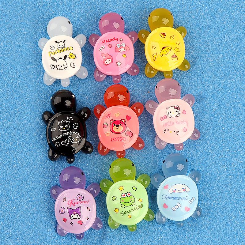 Charm LaBuBu Charm rùa phát sáng mini tiểu cảnh DIY (FF-5)