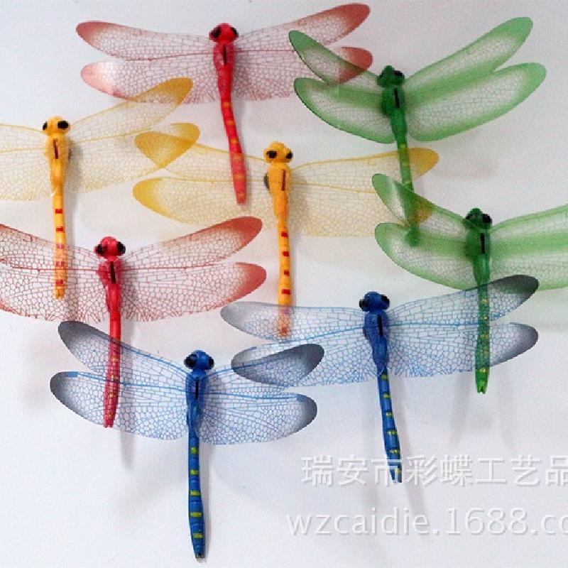 Phụ Kiện Tiểu Cảnh Chuồn chuồn giả 85cm, trang trí tường phòng khách (BS-69)