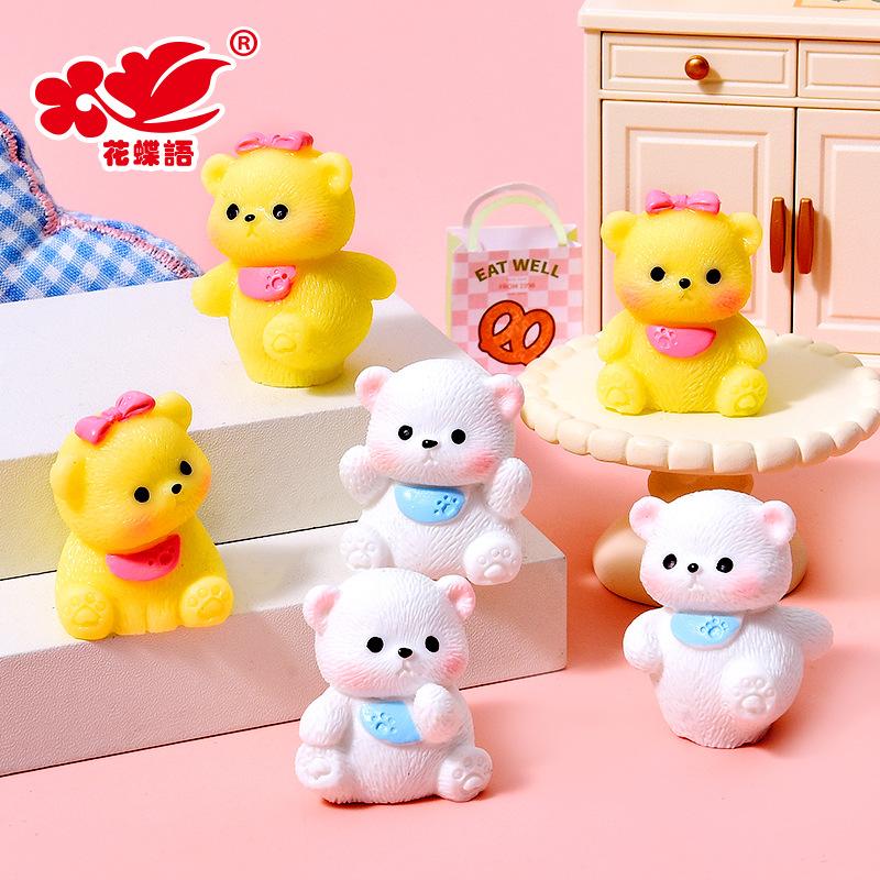 Phụ Kiện Nhỏ Xinh Gấu yếm đôi mini (NX-529)