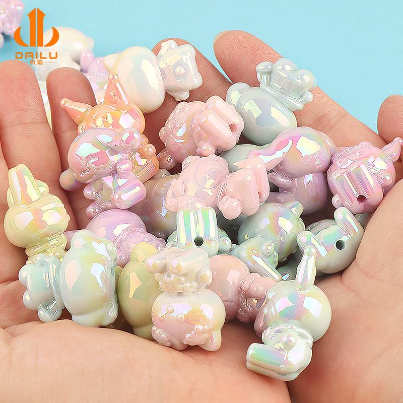 Charm LaBuBu Charm acrylic nhiều màu DIY dây chuyền & điện thoại (FF-52)