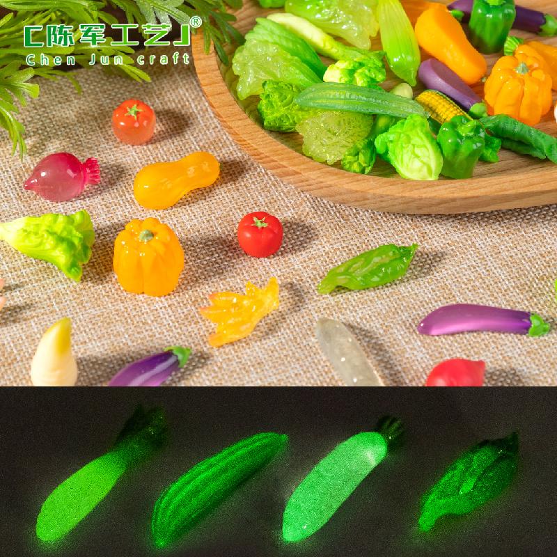 Phụ Kiện Tiểu Cảnh Tiểu cảnh rau giả: bí đỏ, cà rốt, túi bất ngờ DIY, phụ kiện treo bàn tiểu cảnh mini (ZC-394)