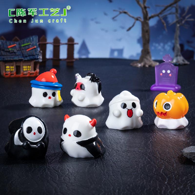 Phụ Kiện Tiểu Cảnh Tiểu cảnh ma quỷ Halloween, trang trí mini dễ thương DIY (ZC-450)