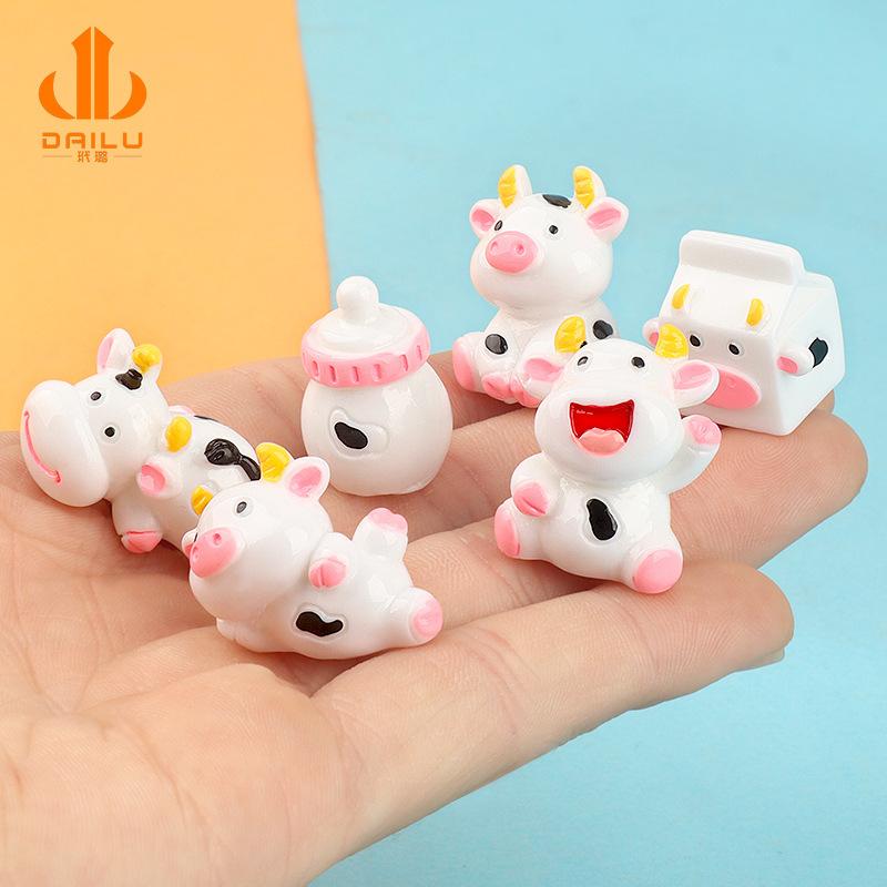 Charm LaBuBu Charm bò sữa DIY trang trí chìa khóa (FF-434)