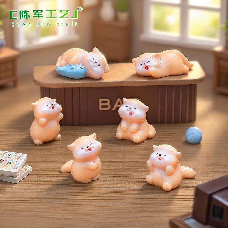 Phụ Kiện Tiểu Cảnh Tiểu cảnh rái cá DIY, phụ kiện tiểu cảnh mini bàn thu nhỏ đáng yêu (ZC-1031)