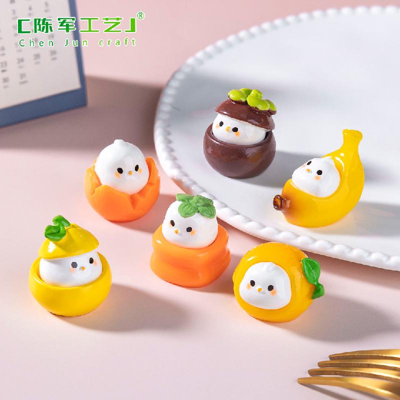 Phụ Kiện Tiểu Cảnh Tiểu cảnh trái cây DIY, phụ kiện tiểu cảnh mini bàn thu nhỏ đáng yêu (ZC-1084)