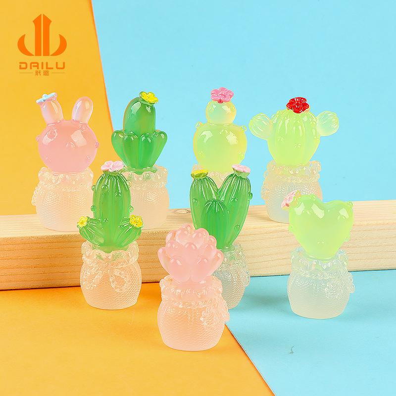 Charm LaBuBu Charm cây xương rồng DIY trang trí tiểu cảnh (FF-457)