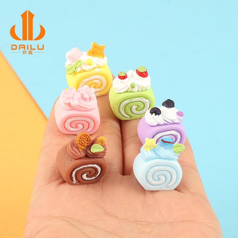 Charm LaBuBu Charm bánh macaron DIY vỏ điện thoại & kẹp tóc (FF-86)