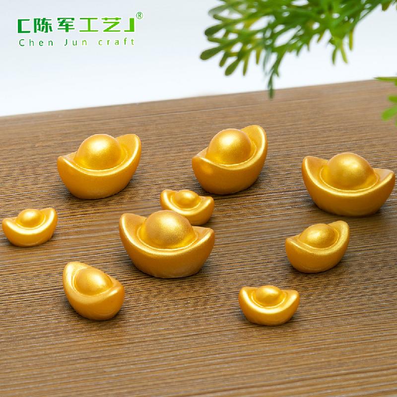 Phụ Kiện Tiểu Cảnh Tiểu cảnh Tết: vàng, ngọc, tiền vàng lớn vừa nhỏ DIY, phụ kiện bàn mini sáng tạo (ZC-282)
