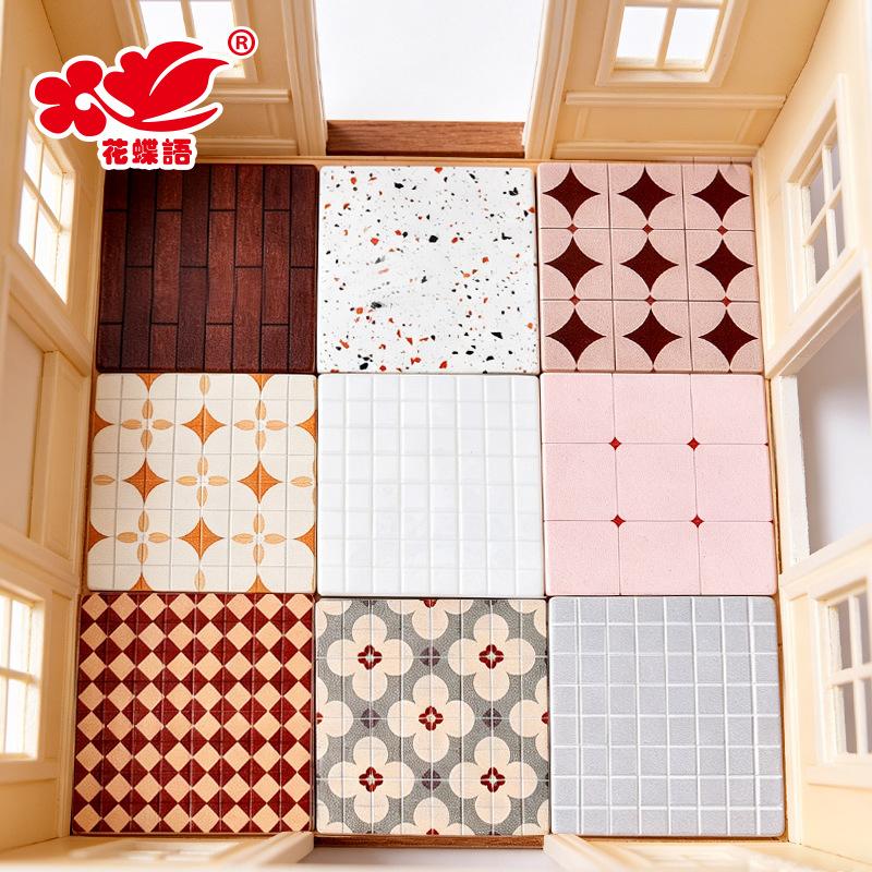Phụ Kiện Nhỏ Xinh Gạch lát sàn phong cách Pháp (NX-9)