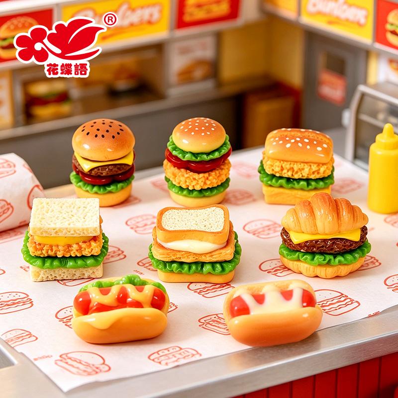 Phụ Kiện Nhỏ Xinh Hamburger mô hình mini (NX-48)