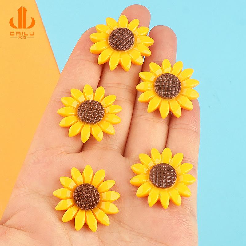 Charm LaBuBu Charm hoa hướng dương DIY trang trí xe hơi (FF-275)