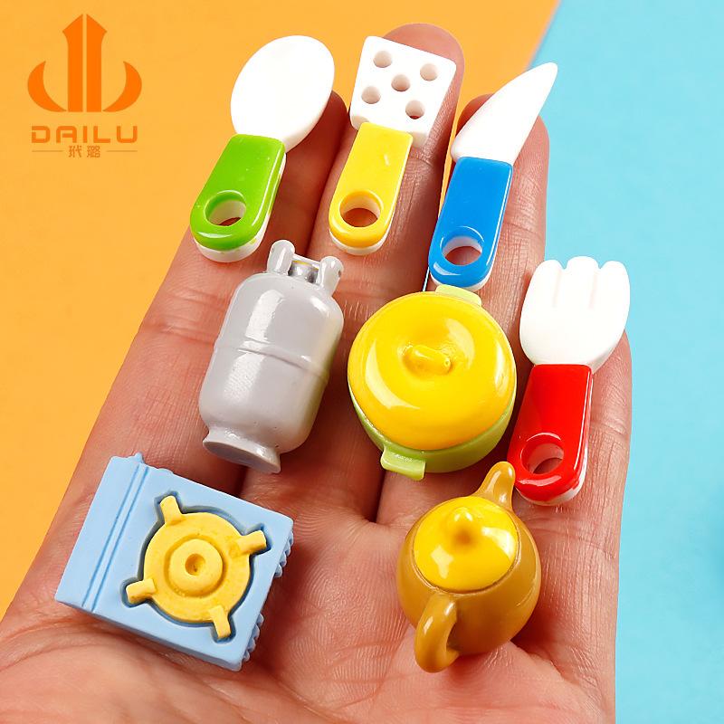 Charm LaBuBu Charm bếp mini DIY trang trí điện thoại (FF-441)