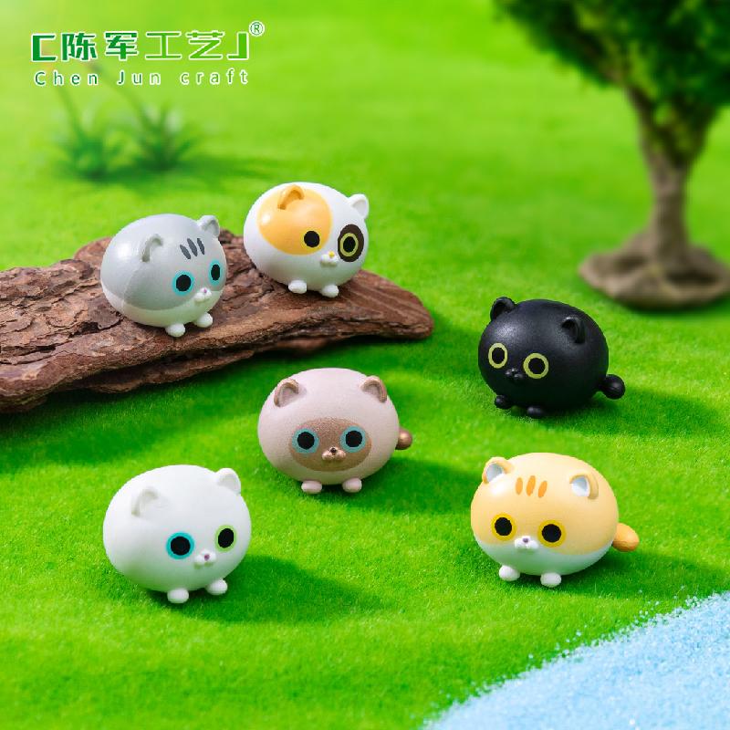 Phụ Kiện Tiểu Cảnh Tiểu cảnh mèo siam cam DIY, phụ kiện treo tiểu cảnh mini bàn đáng yêu, nhỏ gọn (ZC-888)