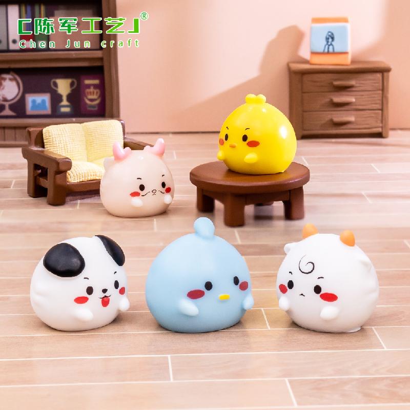 Phụ Kiện Tiểu Cảnh Tiểu cảnh động vật dễ thương mini trang trí nhà búp bê (ZC-1115)