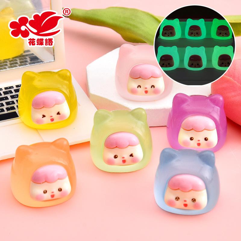 Phụ Kiện Nhỏ Xinh Mèo phát sáng mini (NX-557)