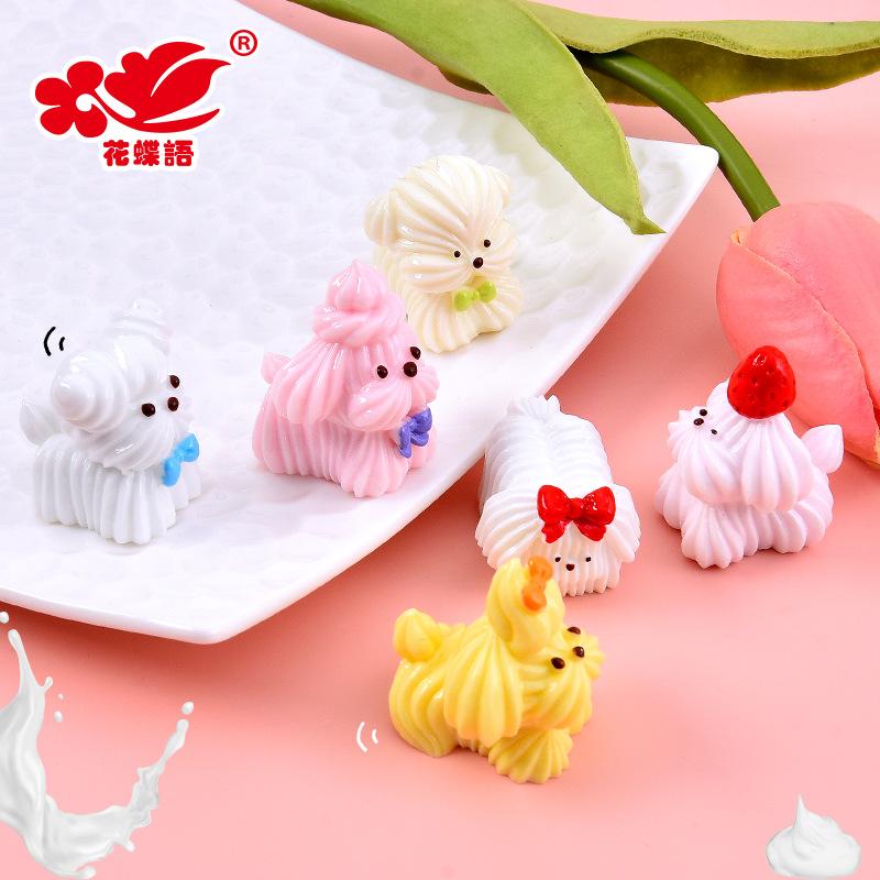 Phụ Kiện Nhỏ Xinh Chó kem hoạt hình mini (NX-98)