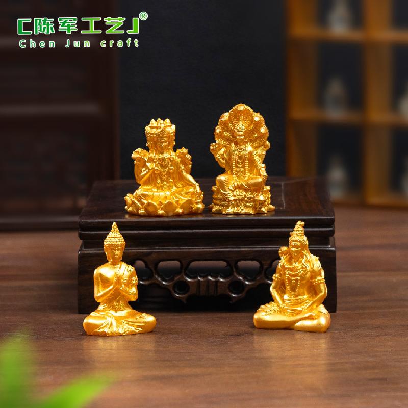 Phụ Kiện Tiểu Cảnh Tượng Phật Đông Nam Á mini bằng resin (PK-745)