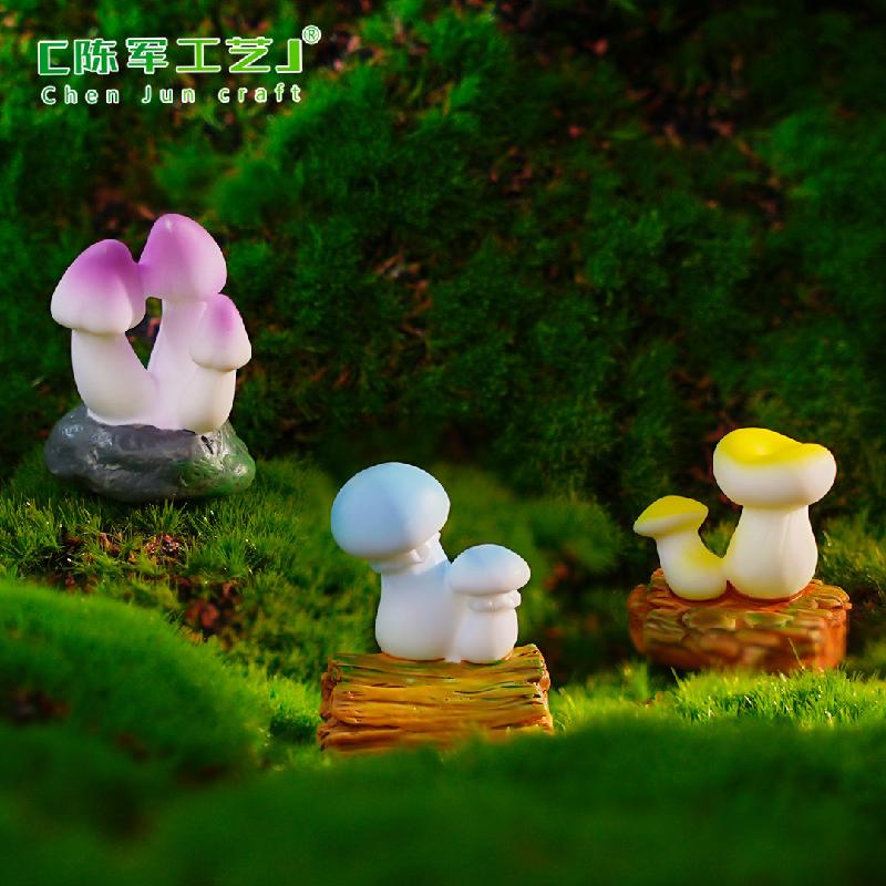 Phụ Kiện Tiểu Cảnh Tiểu cảnh nấm dễ thương, sân vườn DIY, phụ kiện bàn tiểu cảnh mini đáng yêu (ZC-506)